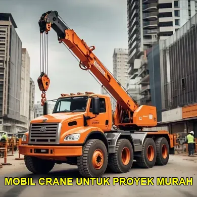 mobil crane untuk proyek murah